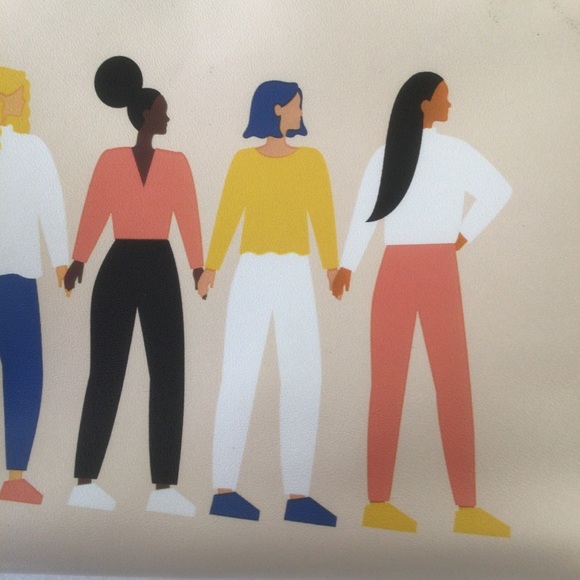 IPSY COSMETIC MAKEUP BAG NWOT. WOMEN DIVERSITY - Picture 4 of 8